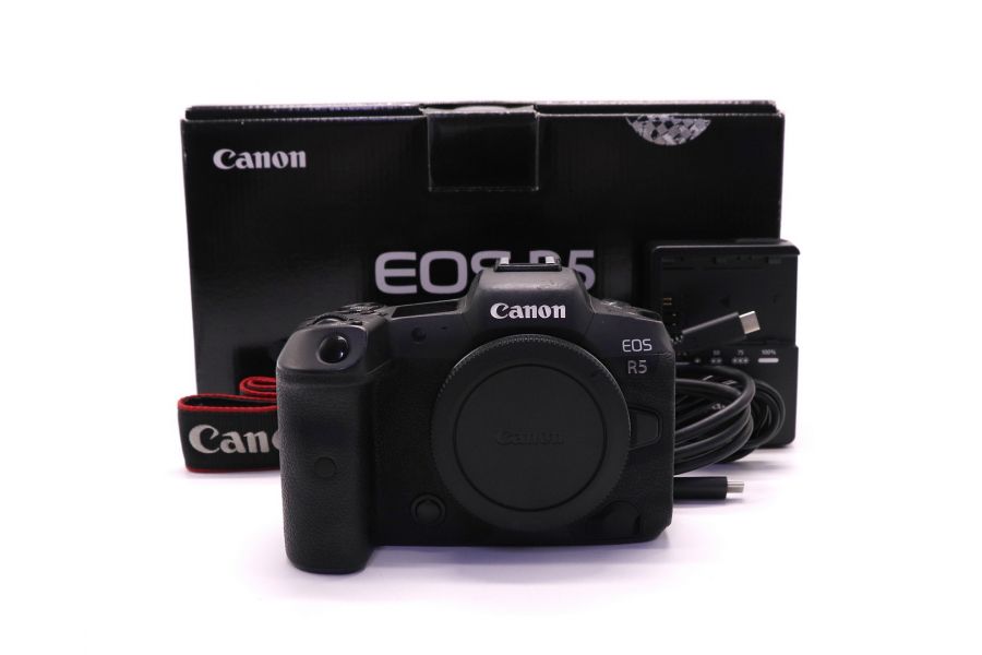 Камера Canon EOS R5 body в упаковке (пробег 39750 кадров)