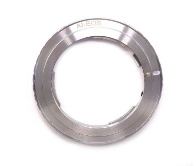 Переходник (Adapter) Nikon F - Canon EOS silver