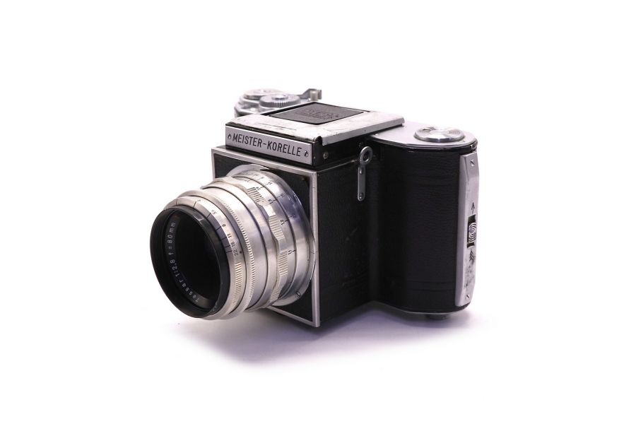 Meister-Korelle + Tessar 8cm f/2.8