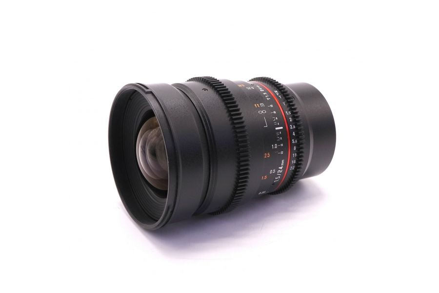 Светосильный объектив Samyang 24mm T1.5 ED AS UMC II