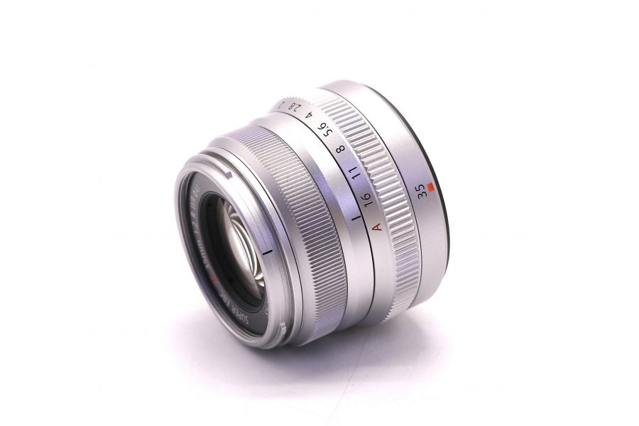 Fujifilm XF 35mm f/2 R WR silver широкоугольный