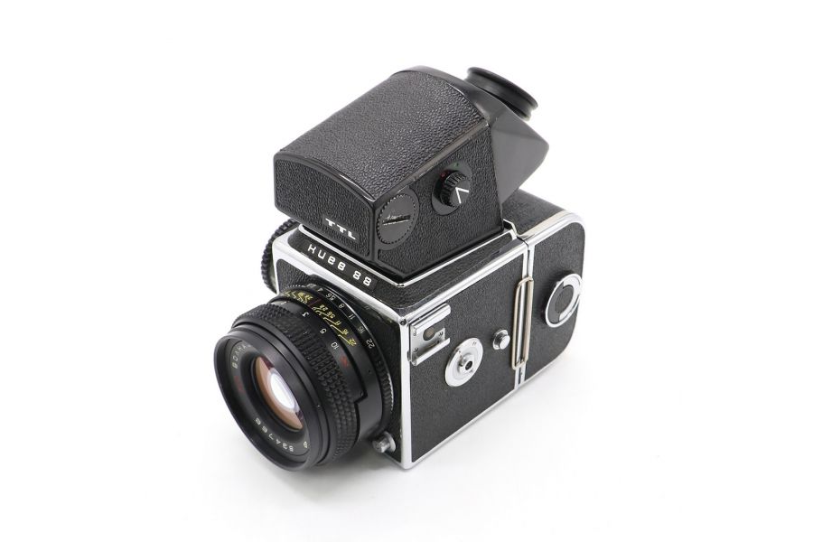 Фотокамера Киев 88 + МС Волна-3 2,8/80 (СССР)