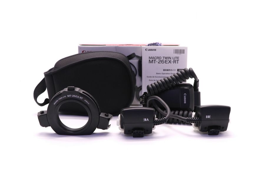 Фотовспышка кольцевая Canon Macro Twin Lite MT-26EX-RT в упаковке