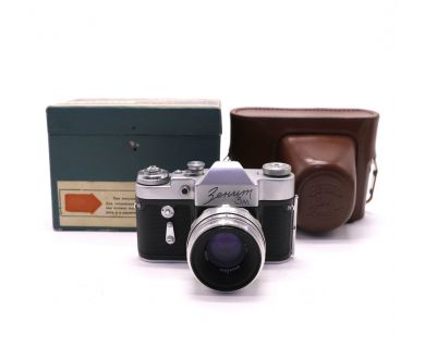 Фотокамера зеркальная Зенит 3М + Гелиос-44 в упаковке