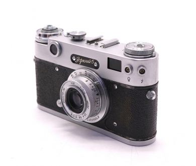 Фотоаппарат Зоркий 5 + Индустар-50 тубусный