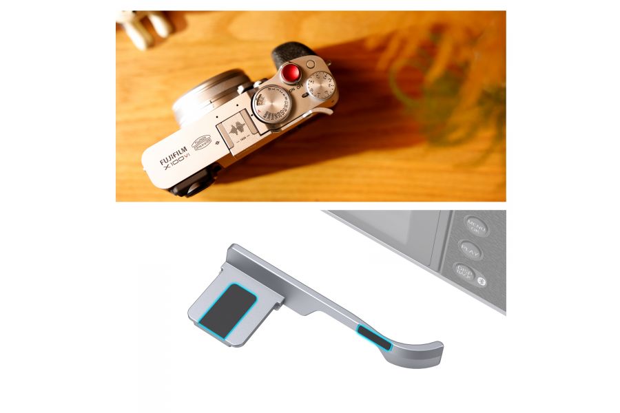 Упор для большого пальца SmallRig 4566 для Fujifilm X100V, X100VI (Серебро)