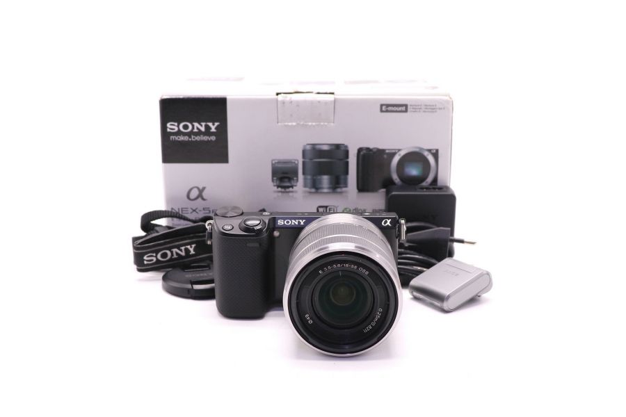 Sony Nex-5R kit в упаковке (пробег 8355 кадров)