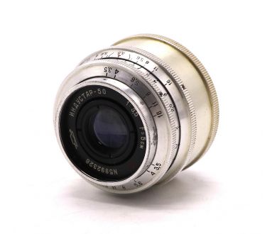 Индустар-50 3,5/50 П дальномер silver (СССР, 1960)