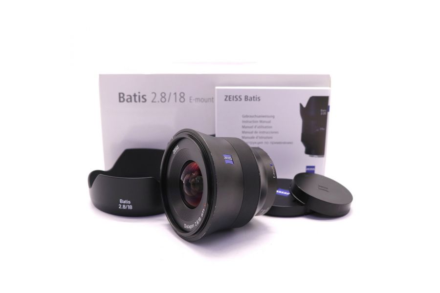 Carl Zeiss Batis Distagon 18mm f/2.8 T* Sony E в упаковке