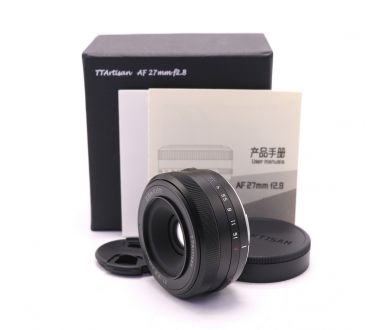 TTartisan AF 27mm f/2.8 APS-C for Fujifilm FX в упаковке
