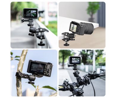 Компактный зажим для камеры Ulanzi R099 с шаровой головкой