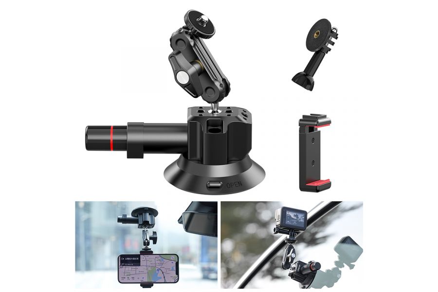 Вакуумная присоска Ulanzi SC-01 с креплением для телефона