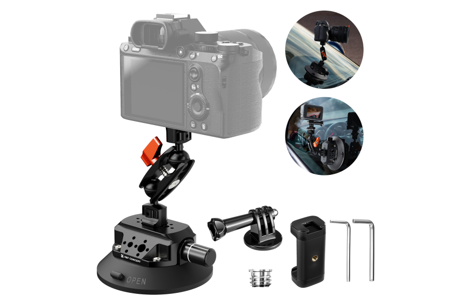 Надежное крепление-присоска K&F Concept KF31.100