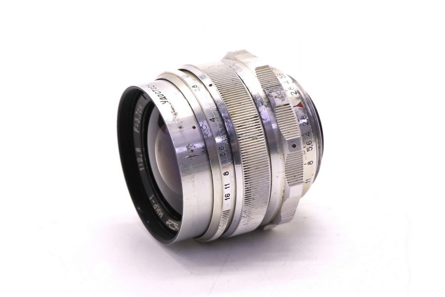 Объектив Мир-1 2.8/3,7см П silver М39 №004037 GPB