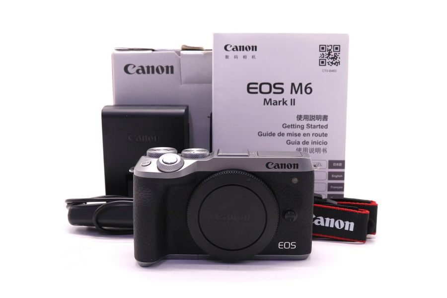 Камера Canon EOS M6 Mark II body в упаковке (пробег 3855 кадров)