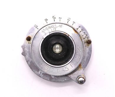 Редкость объектив Фэд-35 4,5/28мм (СССР, 1940)