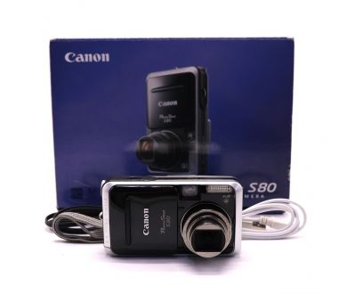 Canon PowerShot S80 компактная цифровая в упаковке