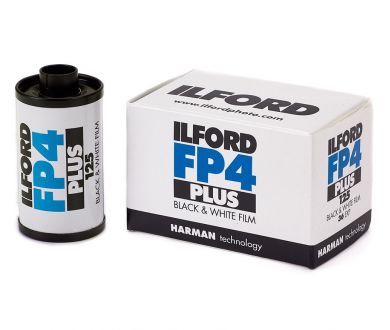 Купить Фотопленка черно-белая Ilford FP4 125 135/36 до 11.2024 Фотопленка черно-белая Ilford FP4 125 135/36 до 11.2024