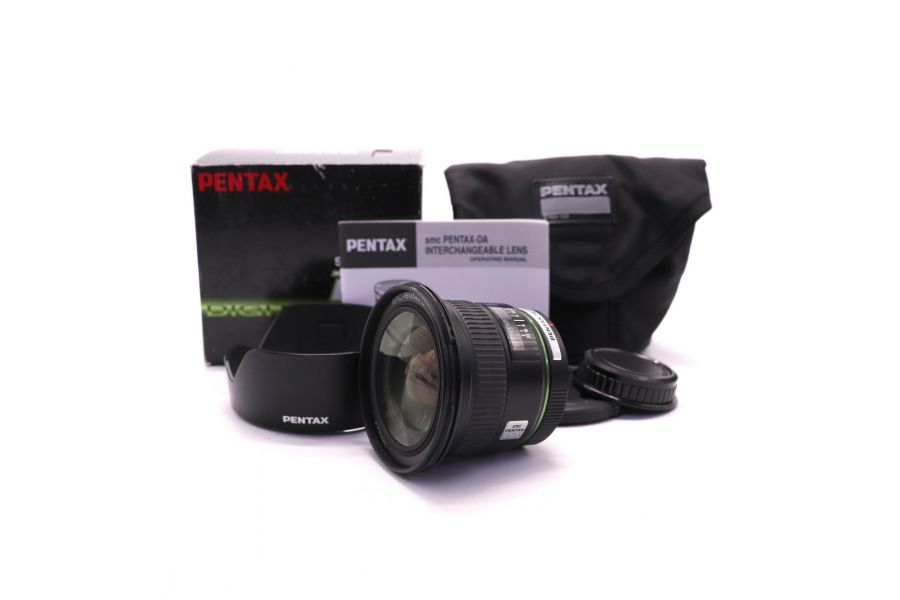 Объектив Pentax-DA SMC 14mm f/2.8 ED (IF) в упаковке