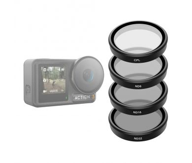Фильтры Telesin для DJI Osmo Action 3/4/5 CPL+ND