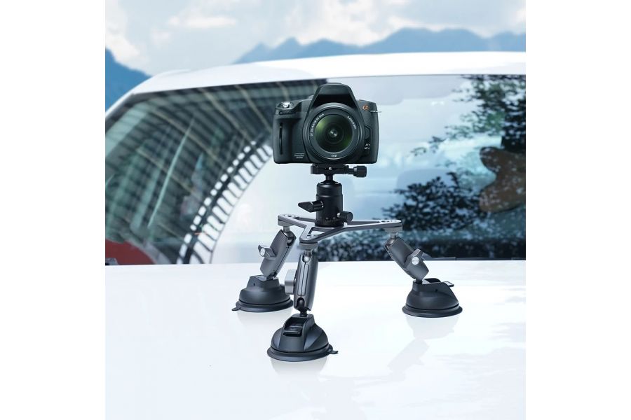 Усиленная тройная присоска Telesin TE-TSB-001