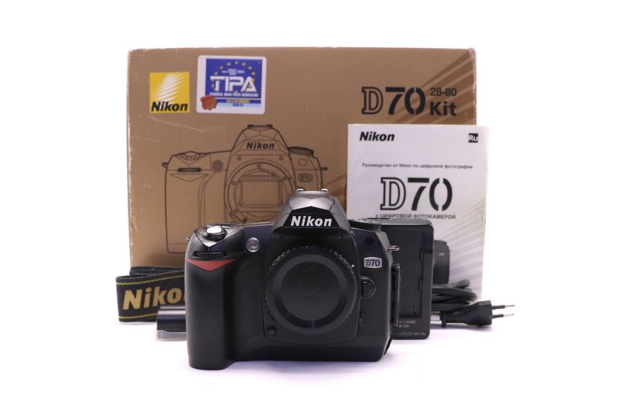 Nikon D70 body в упаковке (пробег 51310 кадров)