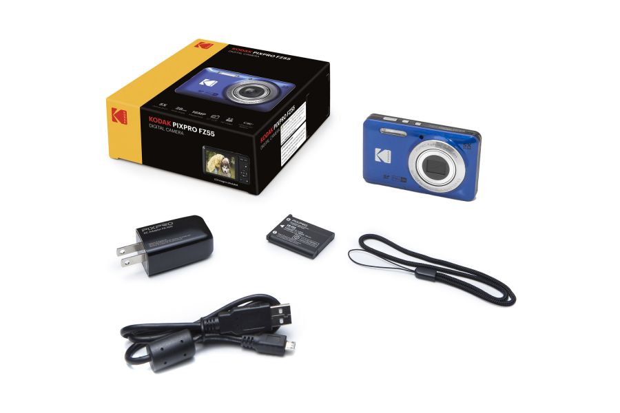 Фотоаппарат компактный Kodak PIXPRO FZ55 Синий