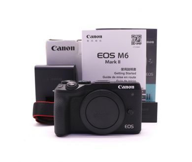 Камера Canon EOS M6 Mark II body в упаковке (пробег 100 кадров)