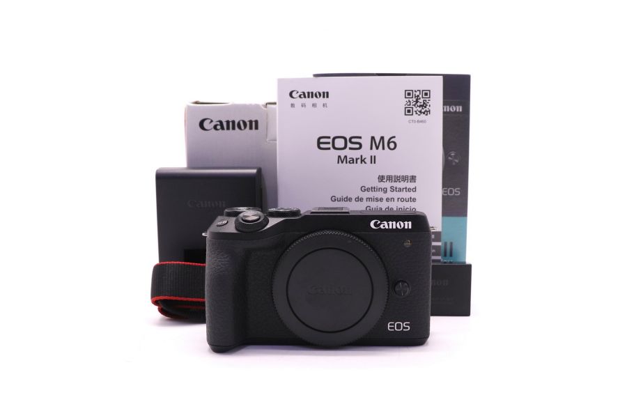 Камера Canon EOS M6 Mark II body в упаковке (пробег 100 кадров)