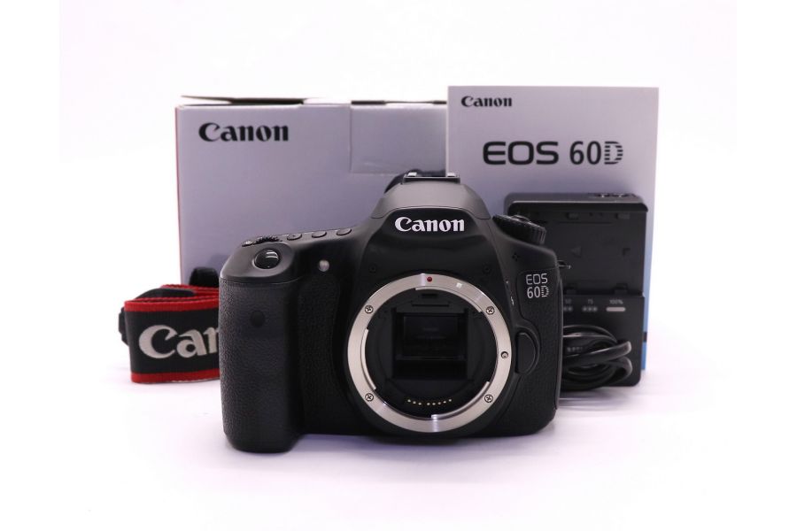 Canon EOS 60D body в упаковке (пробег 4065 кадров)