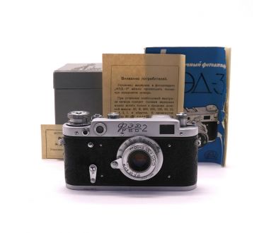 Фотокамера компактная Фэд 2 + Индустар-10 в упаковке