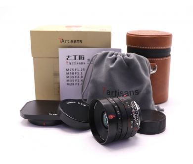 Объектив 7Artisans M35mm f/2 II для Leica M в упаковке