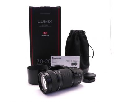 Объектив Panasonic 70-200mm f/4 O.I.S Lumix S PRO в упаковке