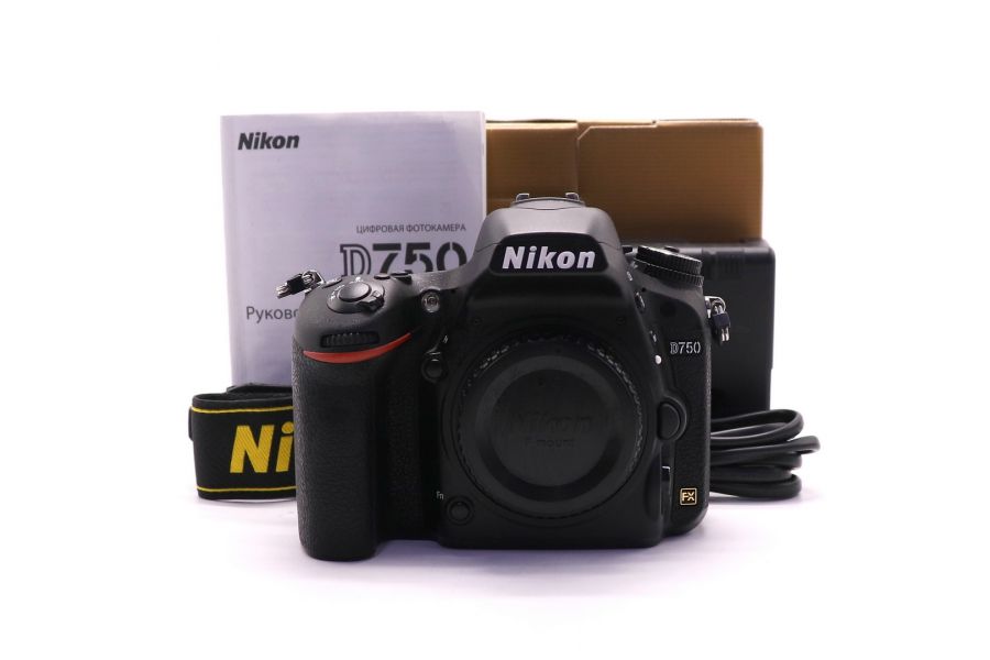 Nikon D750 body в упаковке (пробег 3775 кадров)