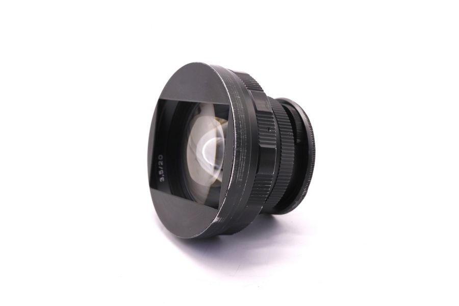 Мир-20М 3.5/20 Canon FD переделка