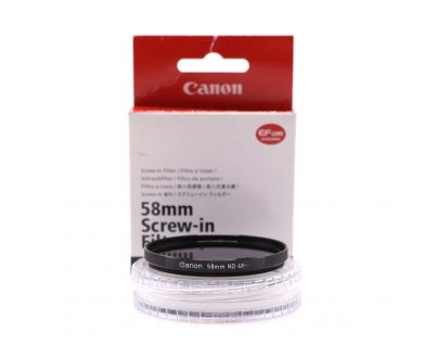 Светофильтр Canon ND4-L 58mm в упаковке (Japan)