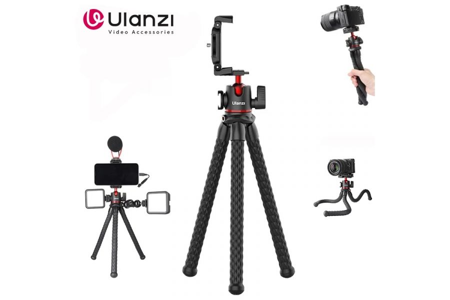 Гибкий и прочный штатив осьминог Ulanzi MT-33