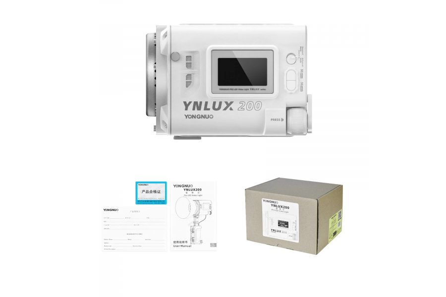 Осветитель YongNuo YNLUX200 2700-6500K Белый