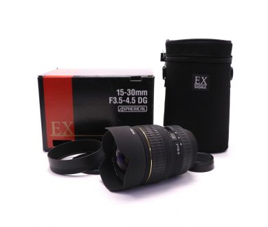 Объектив Sigma AF 15-30mm f/3.5-4.5 EX DG Aspherical for Nikon F в упаковке
