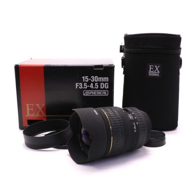 Sigma AF 15-30mm f/3.5-4.5 EX DG Aspherical for Nikon F в упаковке