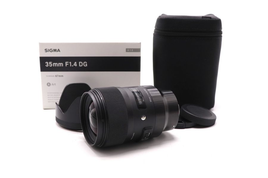 Sigma AF 35mm f/1.4 DG HSM Art Sony E в упаковке 