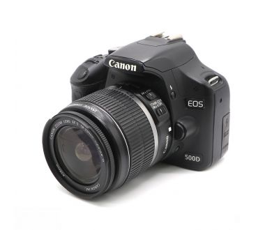 Фотокамера Canon EOS 500D kit (пробег 17790 кадров)