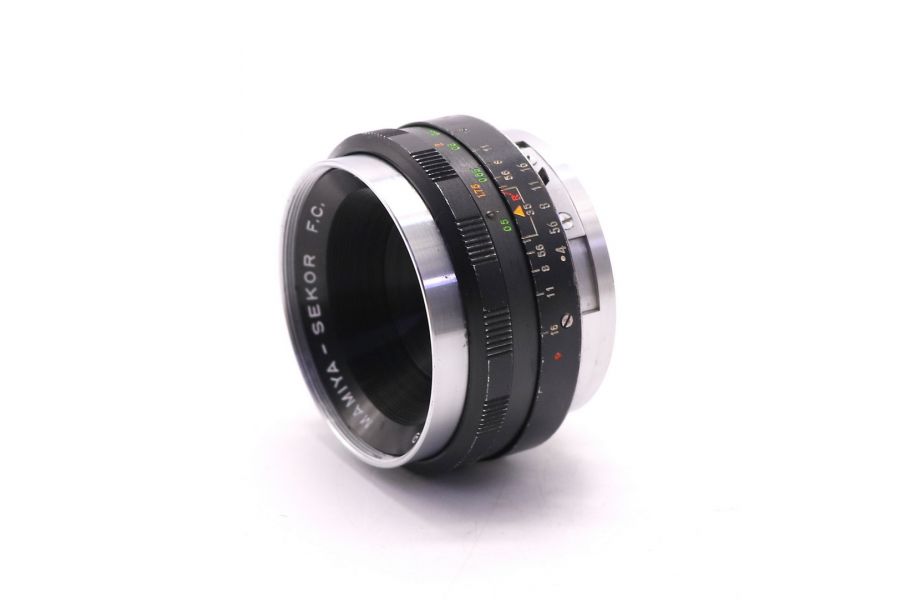 Объектив Mamiya-Sekor F. C. 38mm f/3.5 (Japan, 1955)