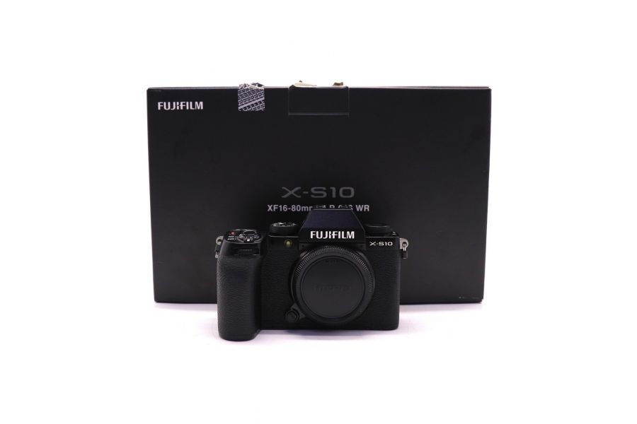 Камера Fujifilm X-S10 body в упаковке (пробег 1365 кадров)