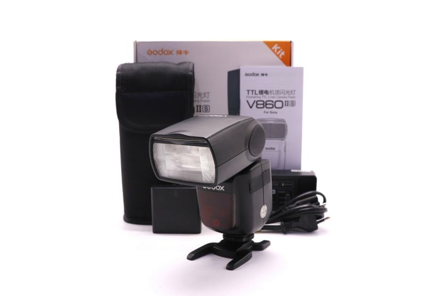 Фотовспышка Godox V860II-S для Sony в упаковке