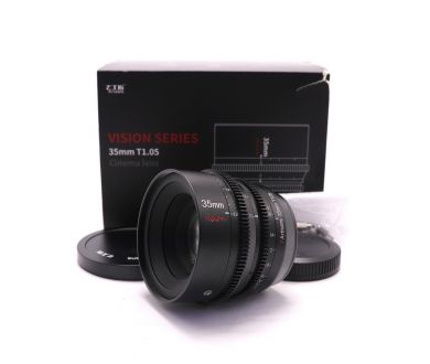 Объектив 7artisans 35mm T1.05 EOS-R в упаковке