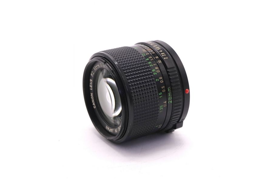 Широкоугольный объектив Canon FD 28mm f/2.0