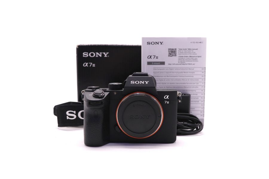 Камера Sony A7III ILCE-7M3 body в упаковке (пробег 3000 кадров)