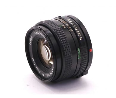 Стандартный, легкий объектив Canon FD 50mm f/1.8