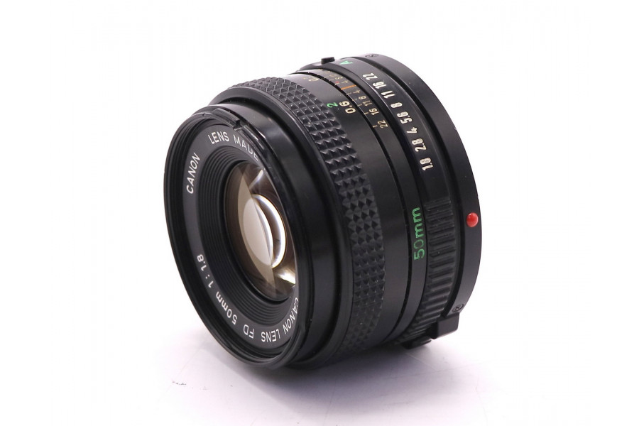 Стандартный, легкий объектив Canon FD 50mm f/1.8